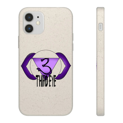 Third Eye Chakra Biodegradable Phone Case Printify