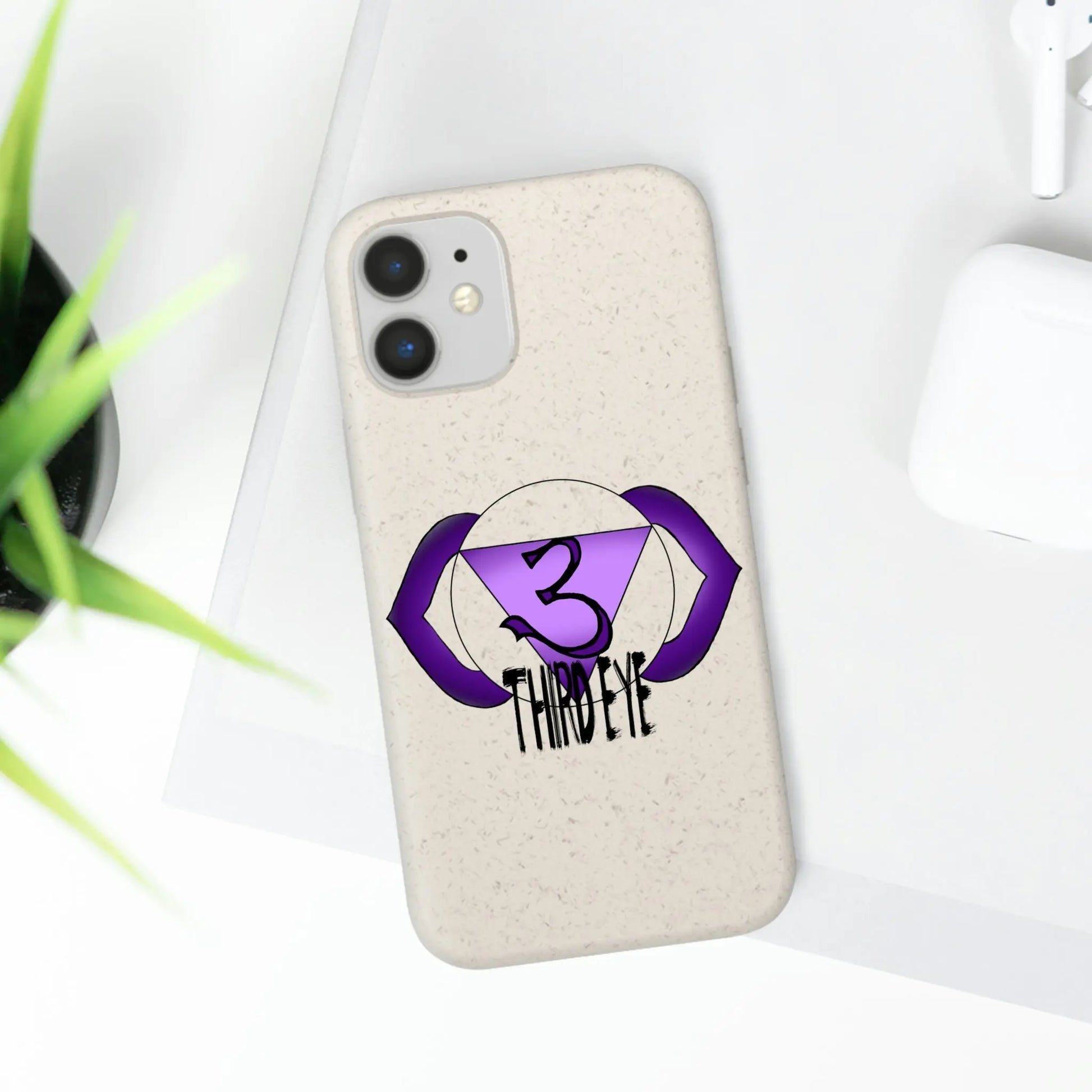 Third Eye Chakra Biodegradable Phone Case Printify