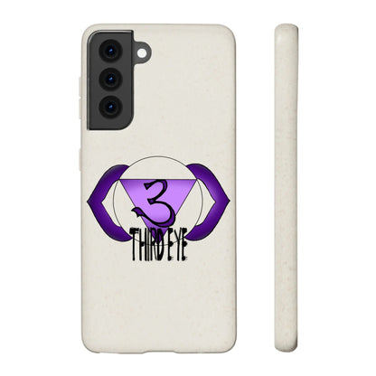 Third Eye Chakra Biodegradable Phone Case Printify