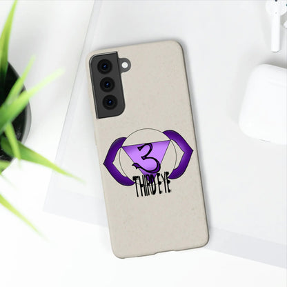 Third Eye Chakra Biodegradable Phone Case Printify