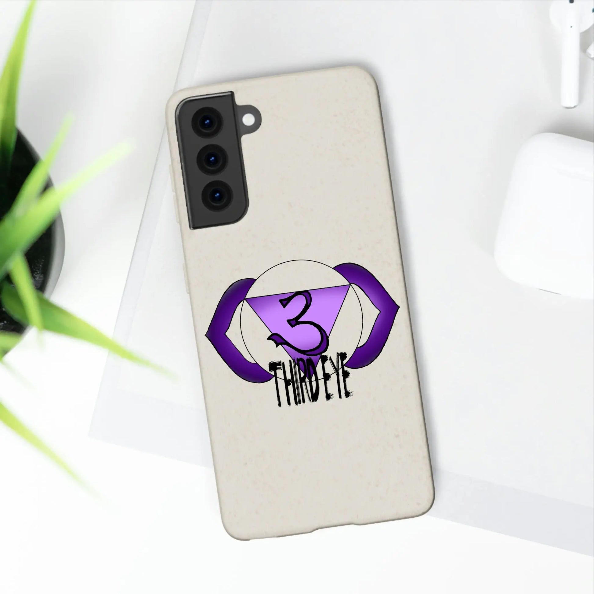 Third Eye Chakra Biodegradable Phone Case Printify