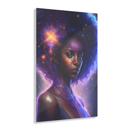 Third Eye Cosmic Acrylic Art Printify