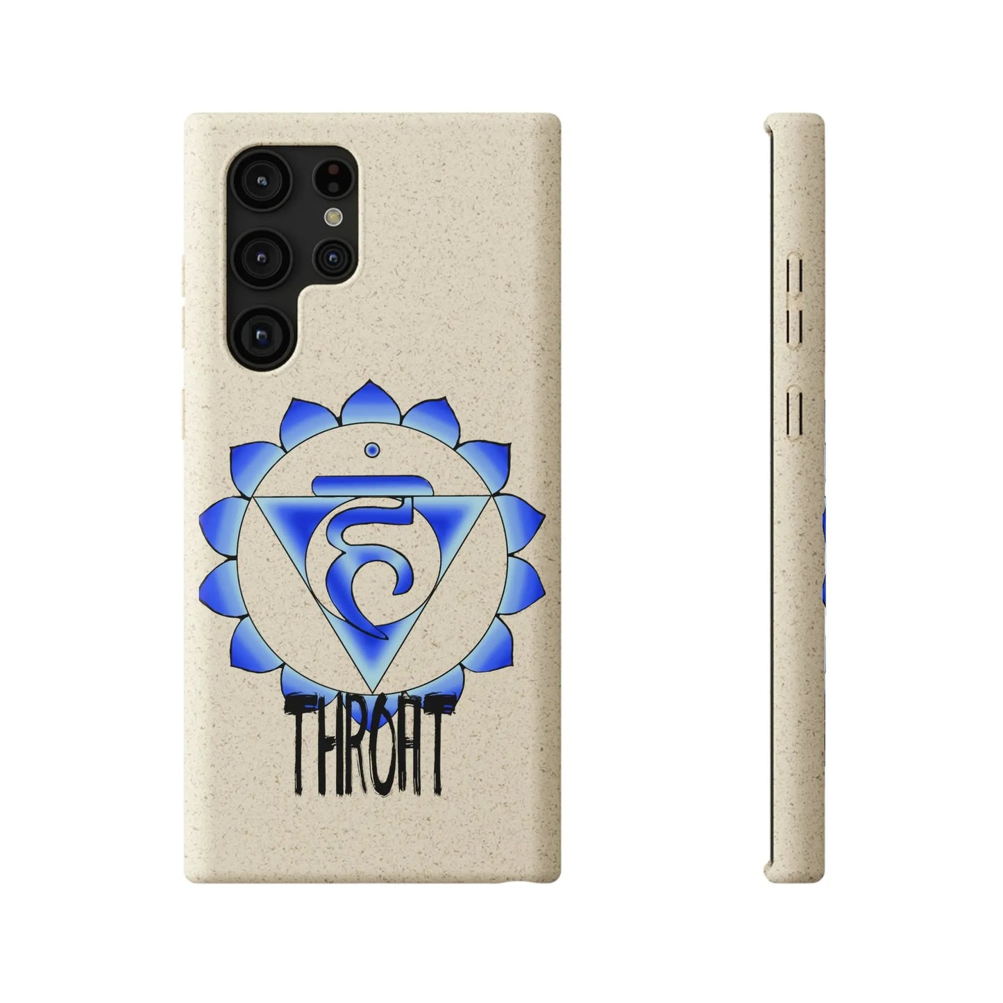 Throat Chakra Biodegradable Phone Case Printify