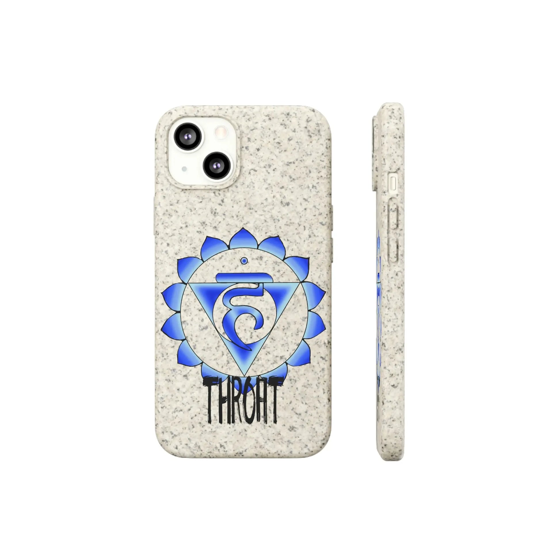 Throat Chakra Biodegradable Phone Case Printify