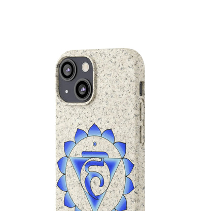 Throat Chakra Biodegradable Phone Case Printify