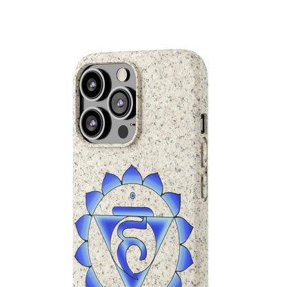 Throat Chakra Biodegradable Phone Case Printify