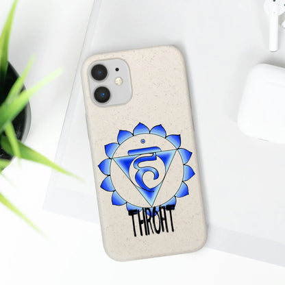 Throat Chakra Biodegradable Phone Case Printify