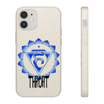 Throat Chakra Biodegradable Phone Case Printify