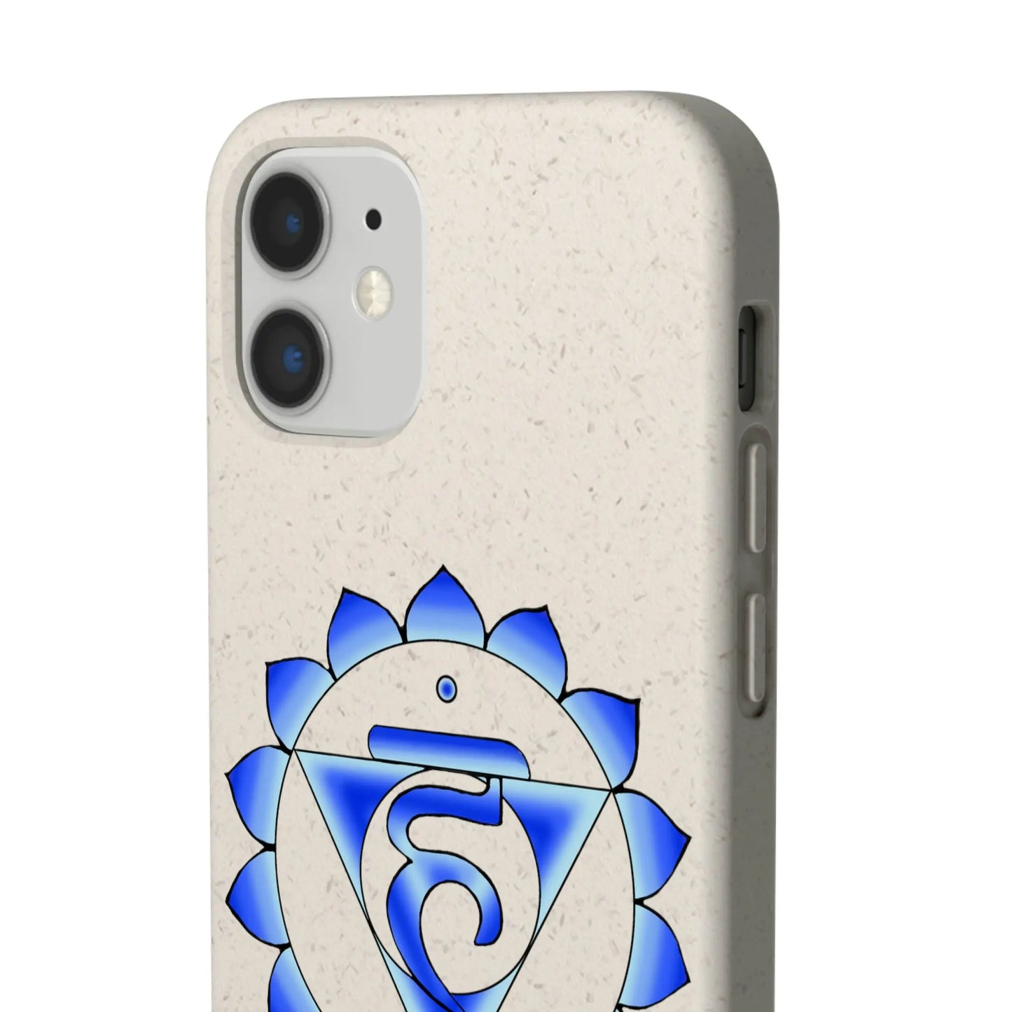 Throat Chakra Biodegradable Phone Case Printify