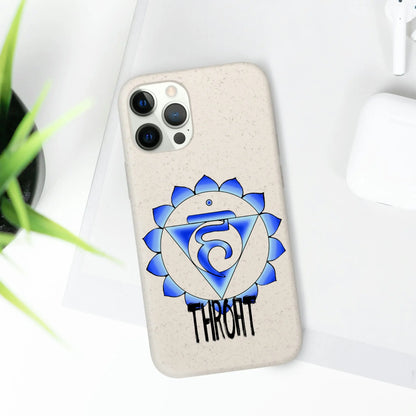 Throat Chakra Biodegradable Phone Case Printify