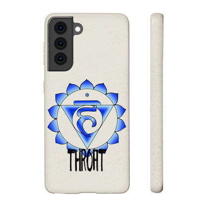 Throat Chakra Biodegradable Phone Case Printify