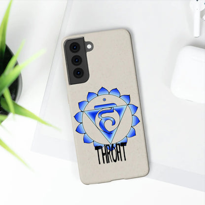 Throat Chakra Biodegradable Phone Case Printify