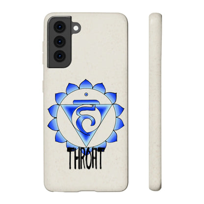 Throat Chakra Biodegradable Phone Case Printify