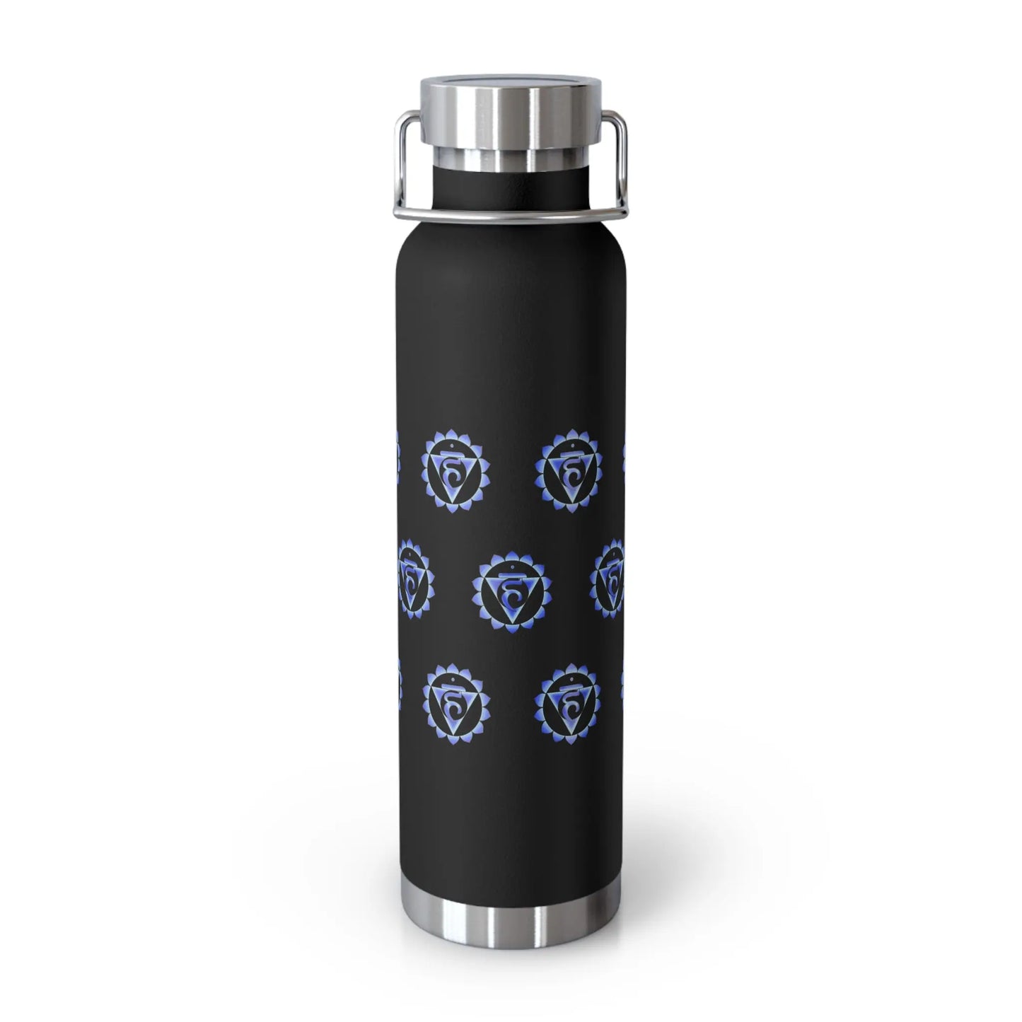 Throat Chakra Copper Vacuum Insulated Bottle, 22oz Printify