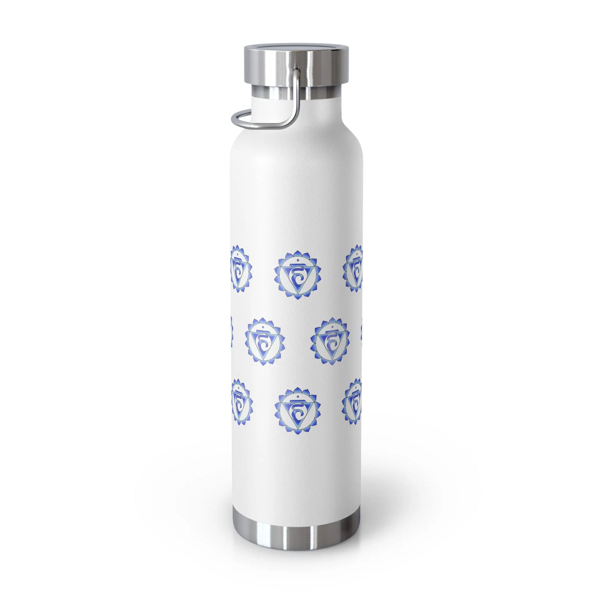 Throat Chakra Copper Vacuum Insulated Bottle, 22oz Printify