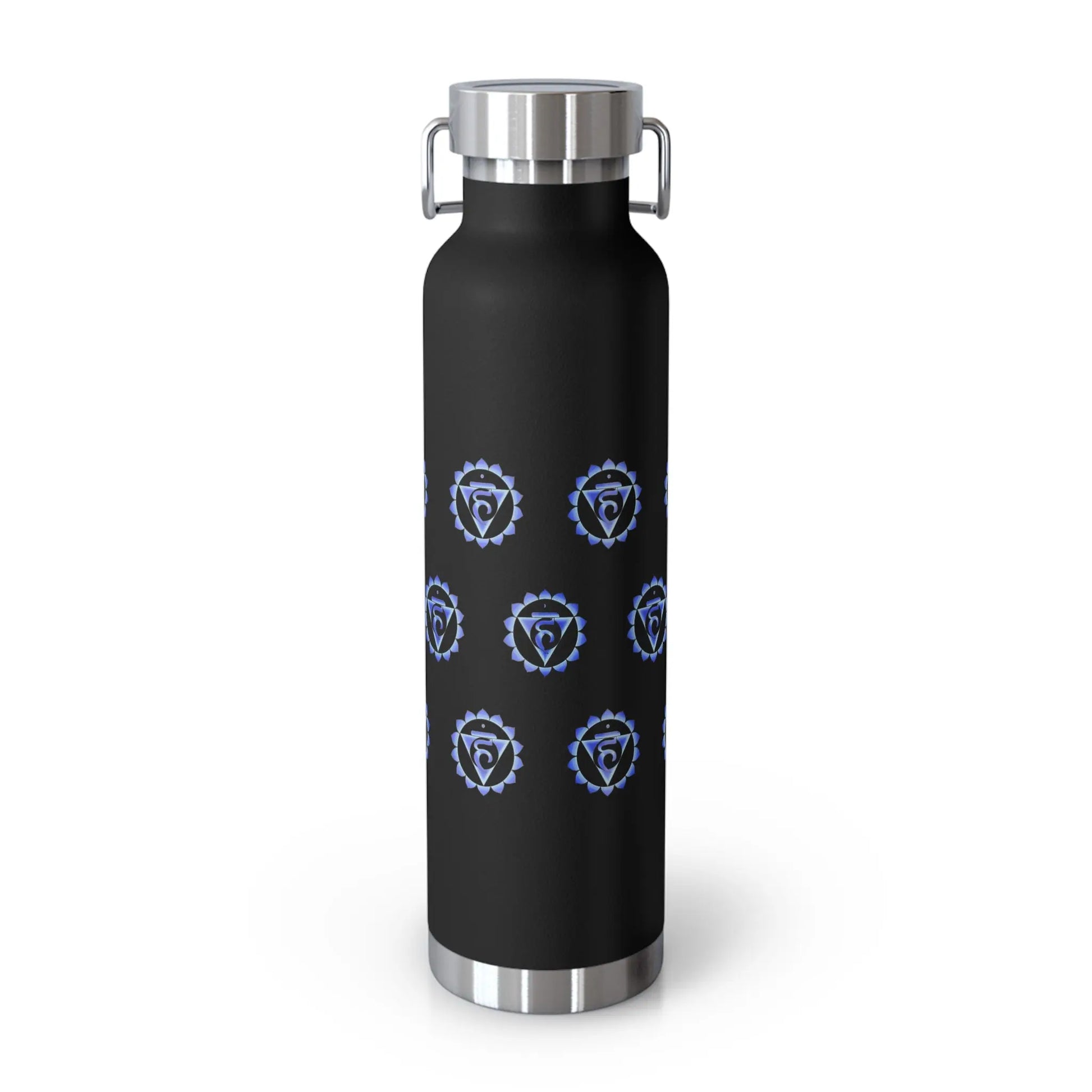 Throat Chakra Copper Vacuum Insulated Bottle, 22oz Printify