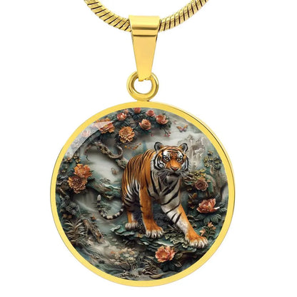 Tiger Chinese Zodiac Necklace ShineOn Fulfillment