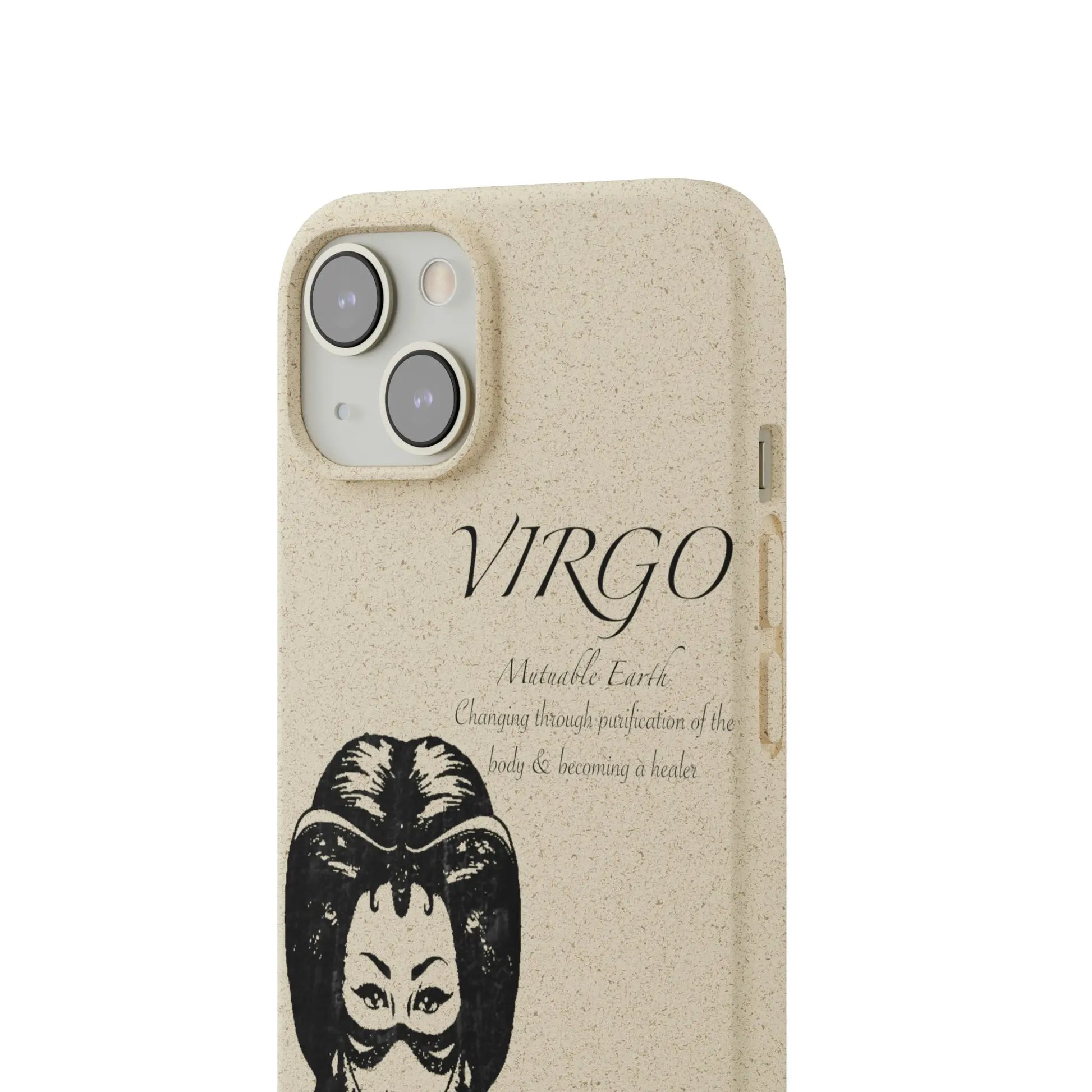 Virgo Zodiac Biodegradable Phone Case Printify