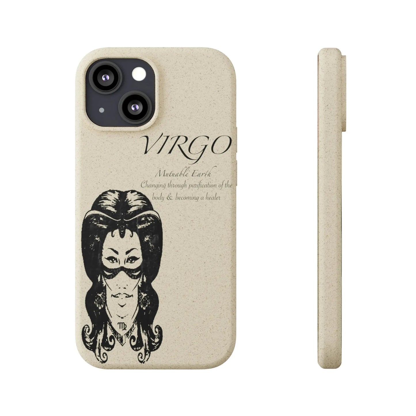 Virgo Zodiac Biodegradable Phone Case Printify