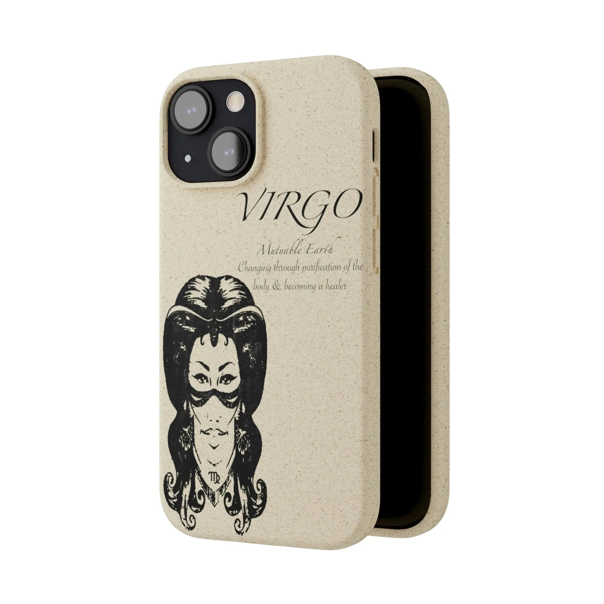 Virgo Zodiac Biodegradable Phone Case Printify