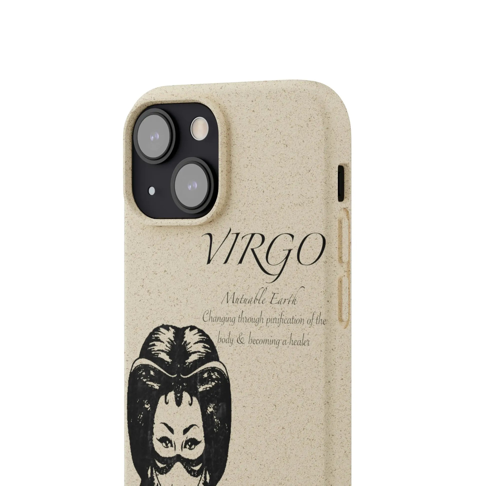 Virgo Zodiac Biodegradable Phone Case Printify