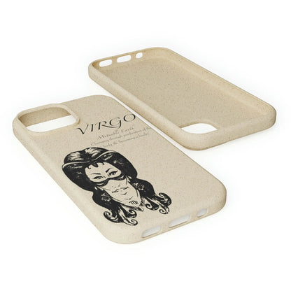 Virgo Zodiac Biodegradable Phone Case Printify