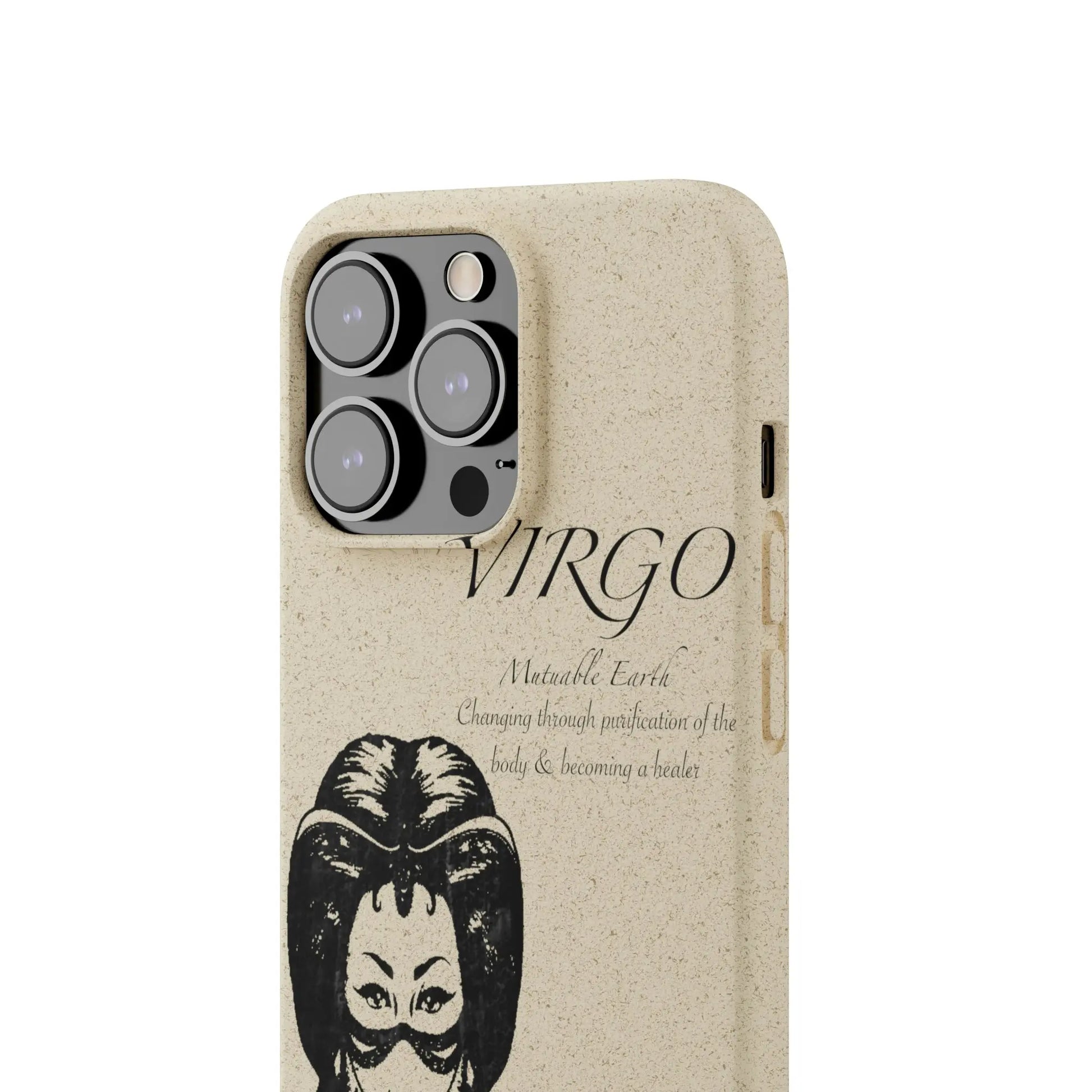 Virgo Zodiac Biodegradable Phone Case Printify