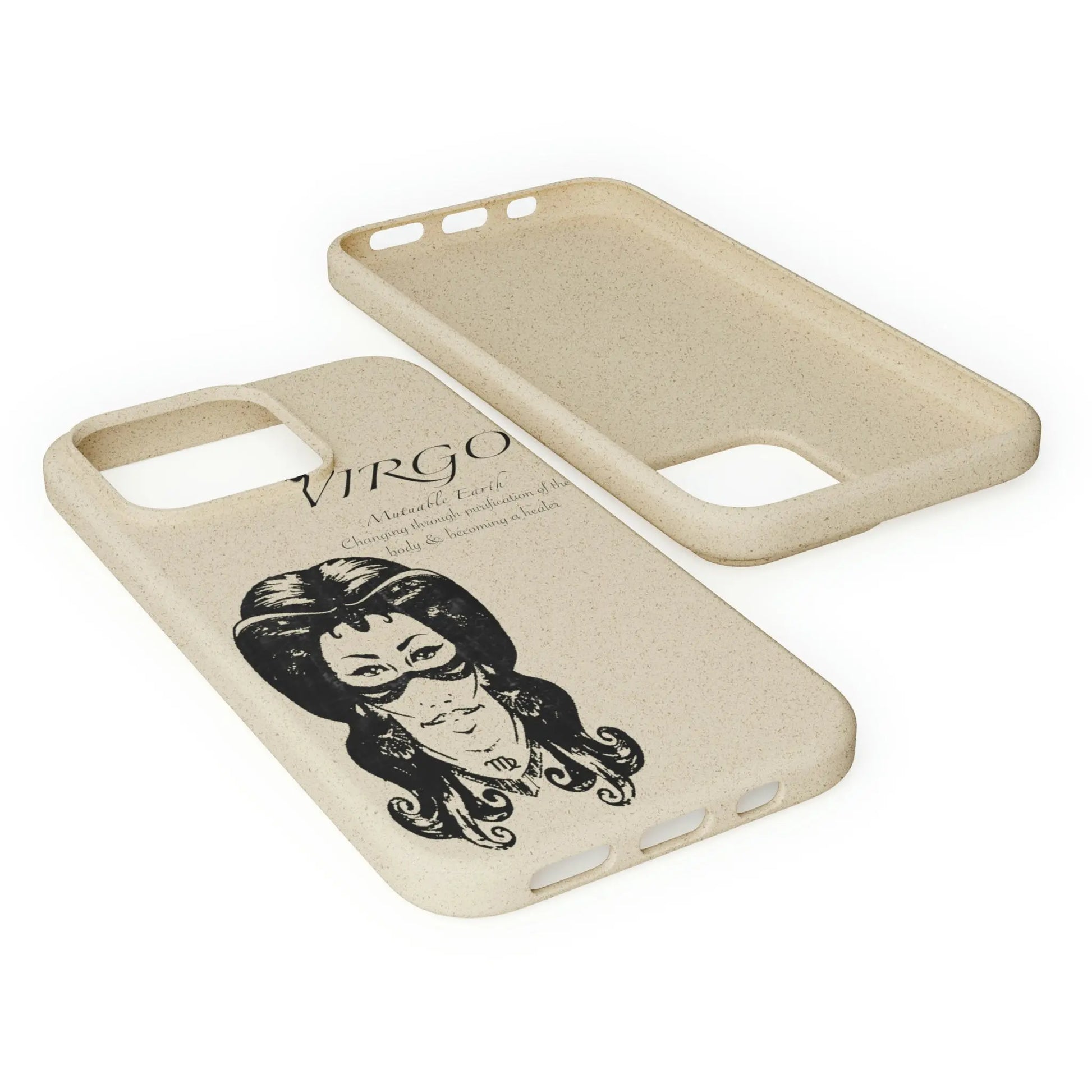 Virgo Zodiac Biodegradable Phone Case Printify