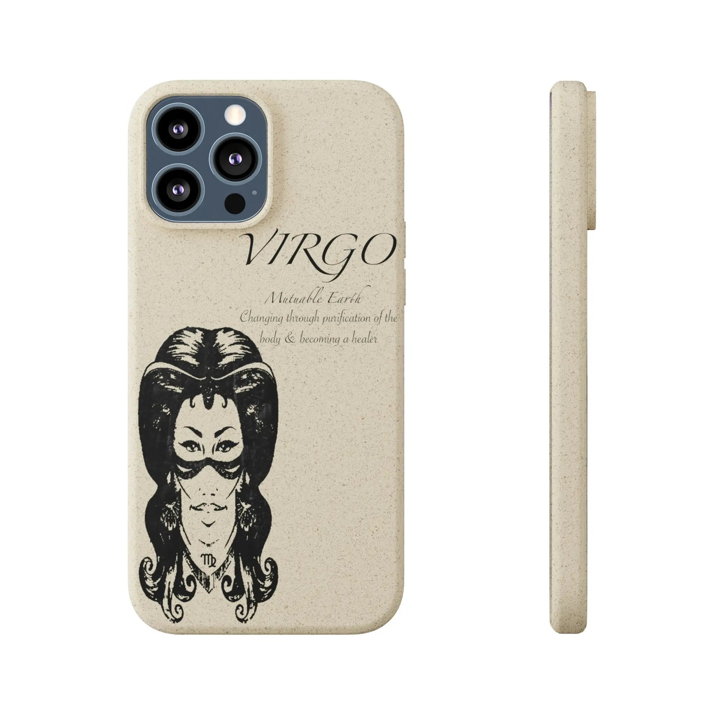 Virgo Zodiac Biodegradable Phone Case Printify