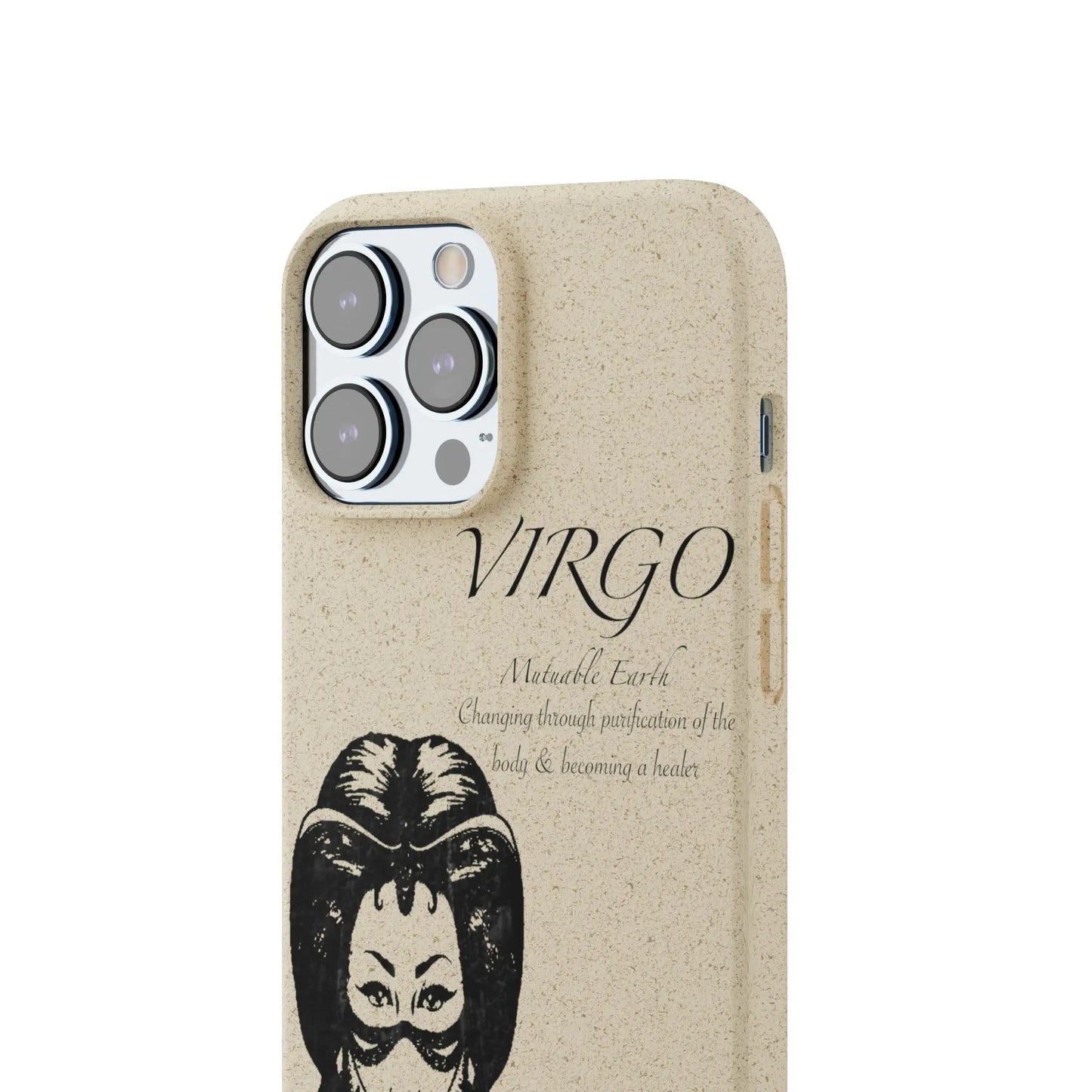 Virgo Zodiac Biodegradable Phone Case Printify