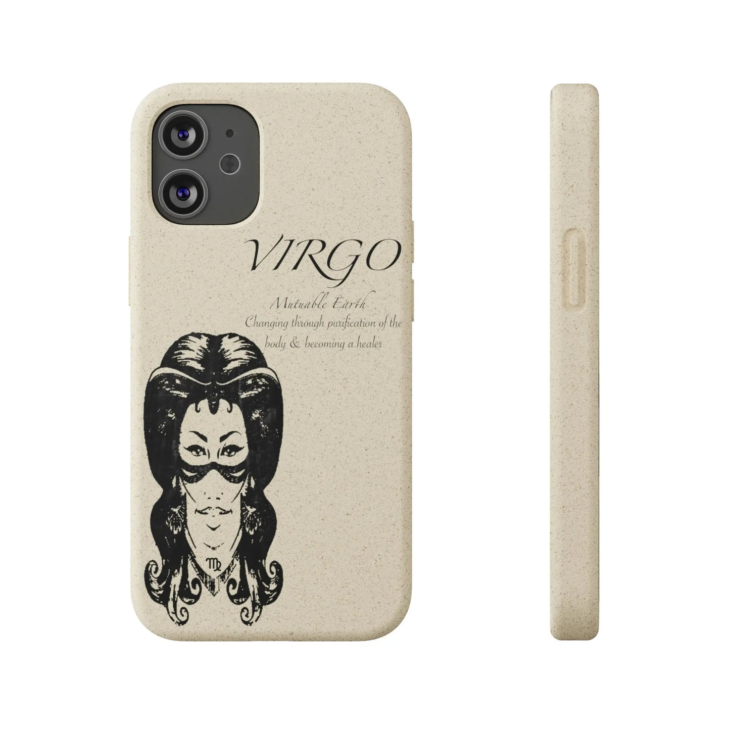 Virgo Zodiac Biodegradable Phone Case Printify