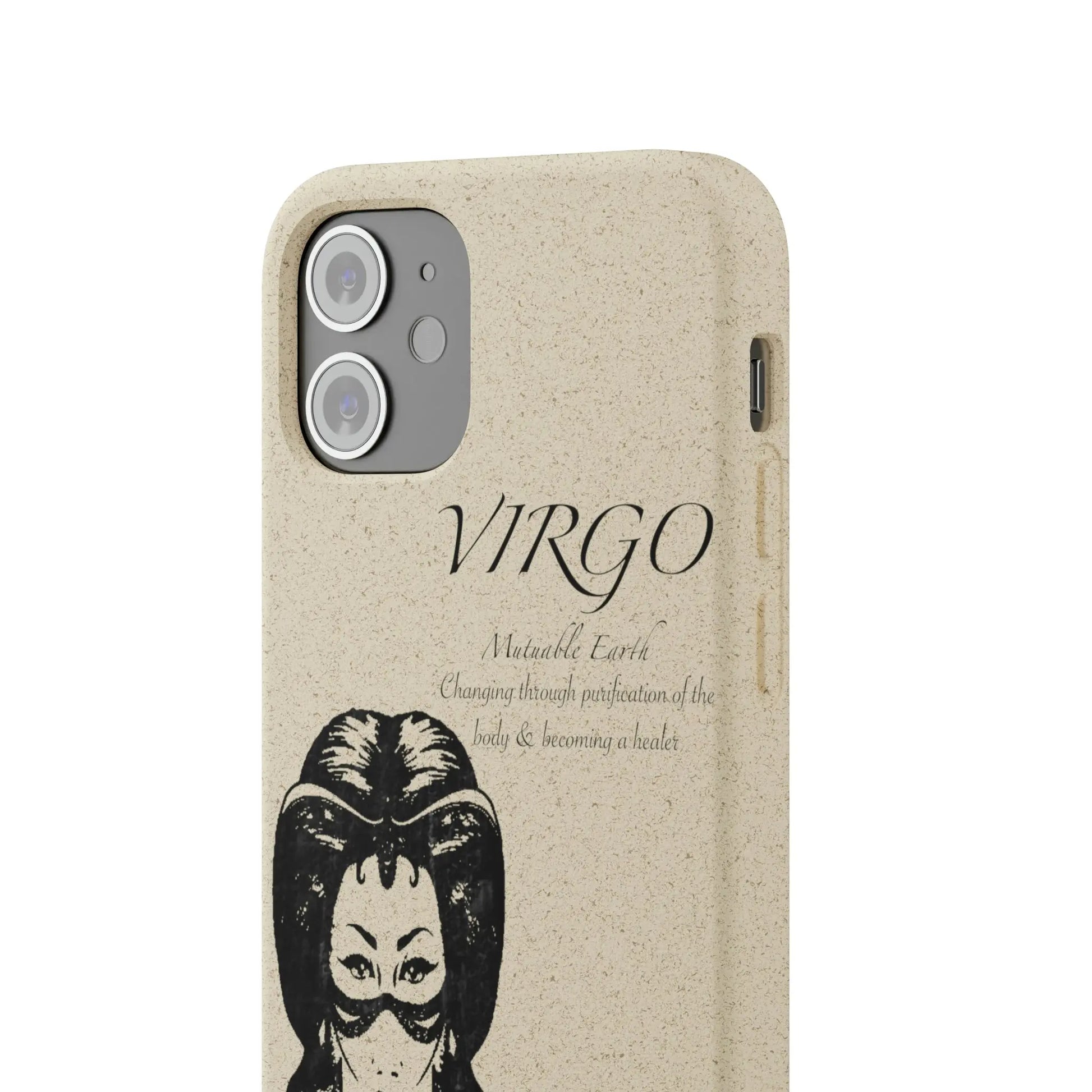 Virgo Zodiac Biodegradable Phone Case Printify