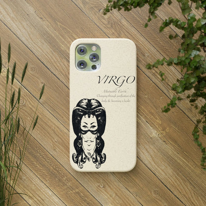 Virgo Zodiac Biodegradable Phone Case Printify