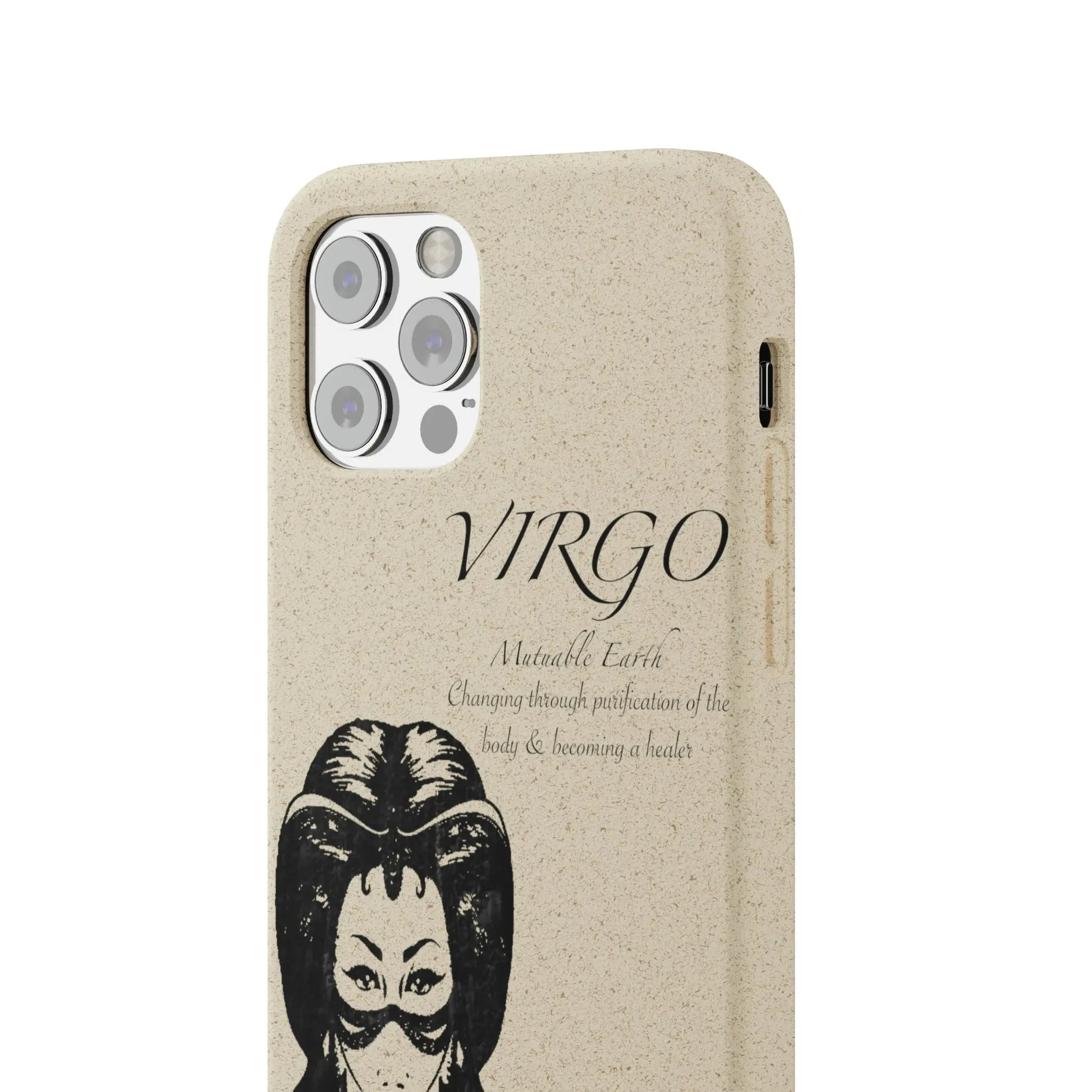 Virgo Zodiac Biodegradable Phone Case Printify