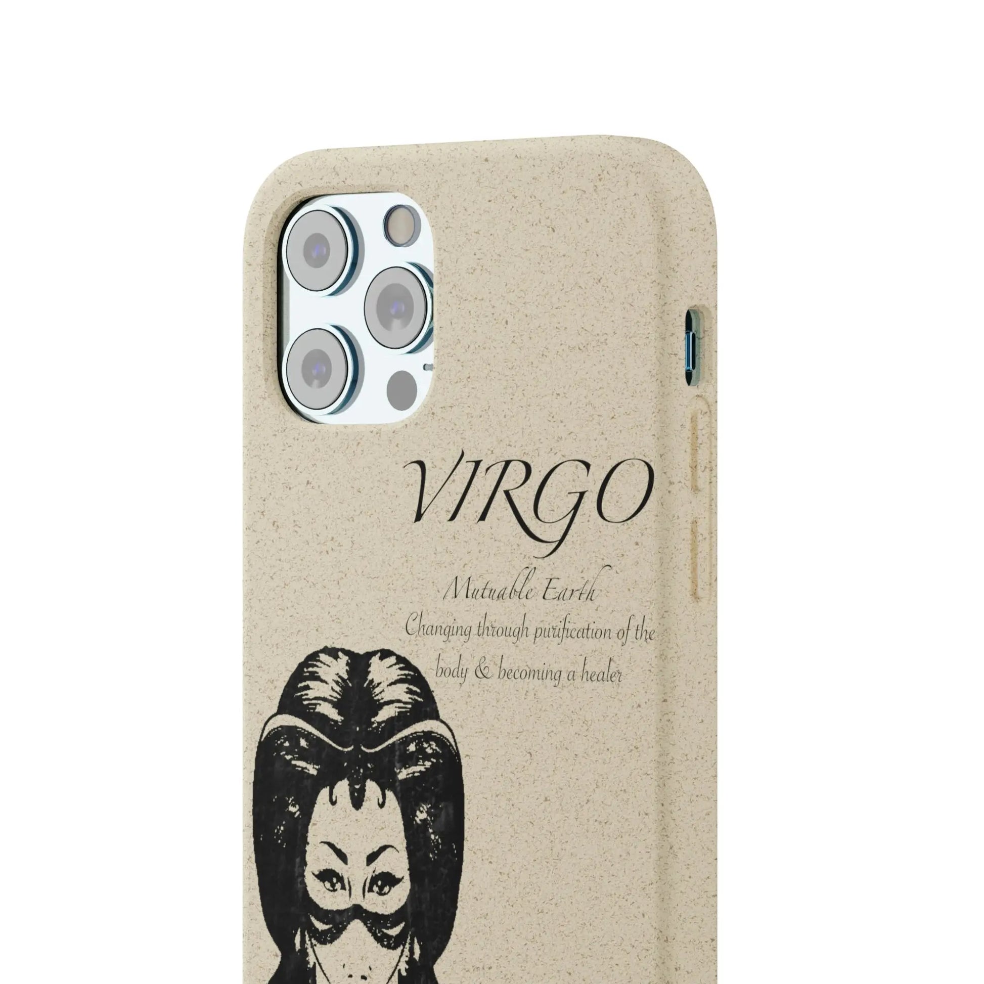 Virgo Zodiac Biodegradable Phone Case Printify