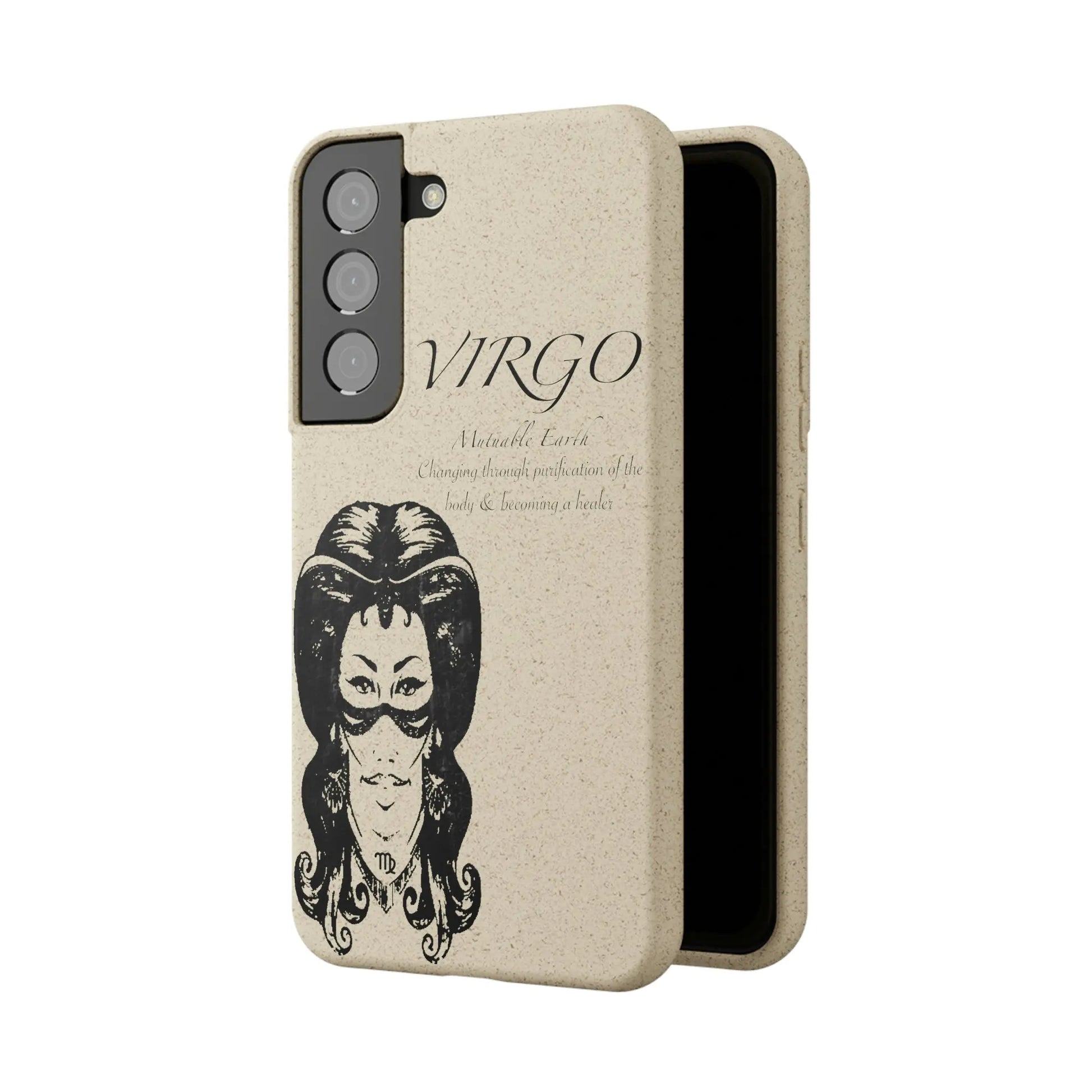 Virgo Zodiac Biodegradable Phone Case Printify