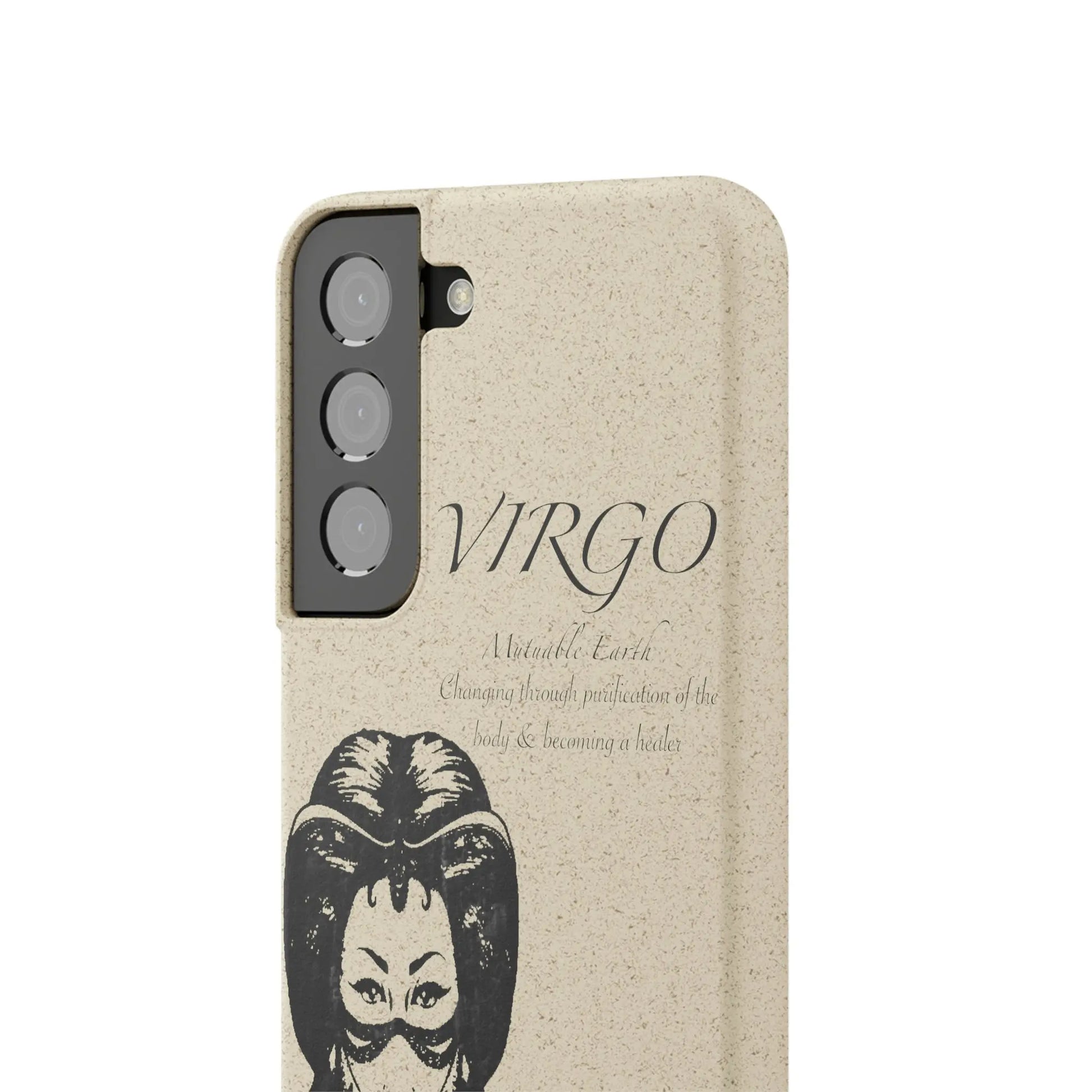 Virgo Zodiac Biodegradable Phone Case Printify