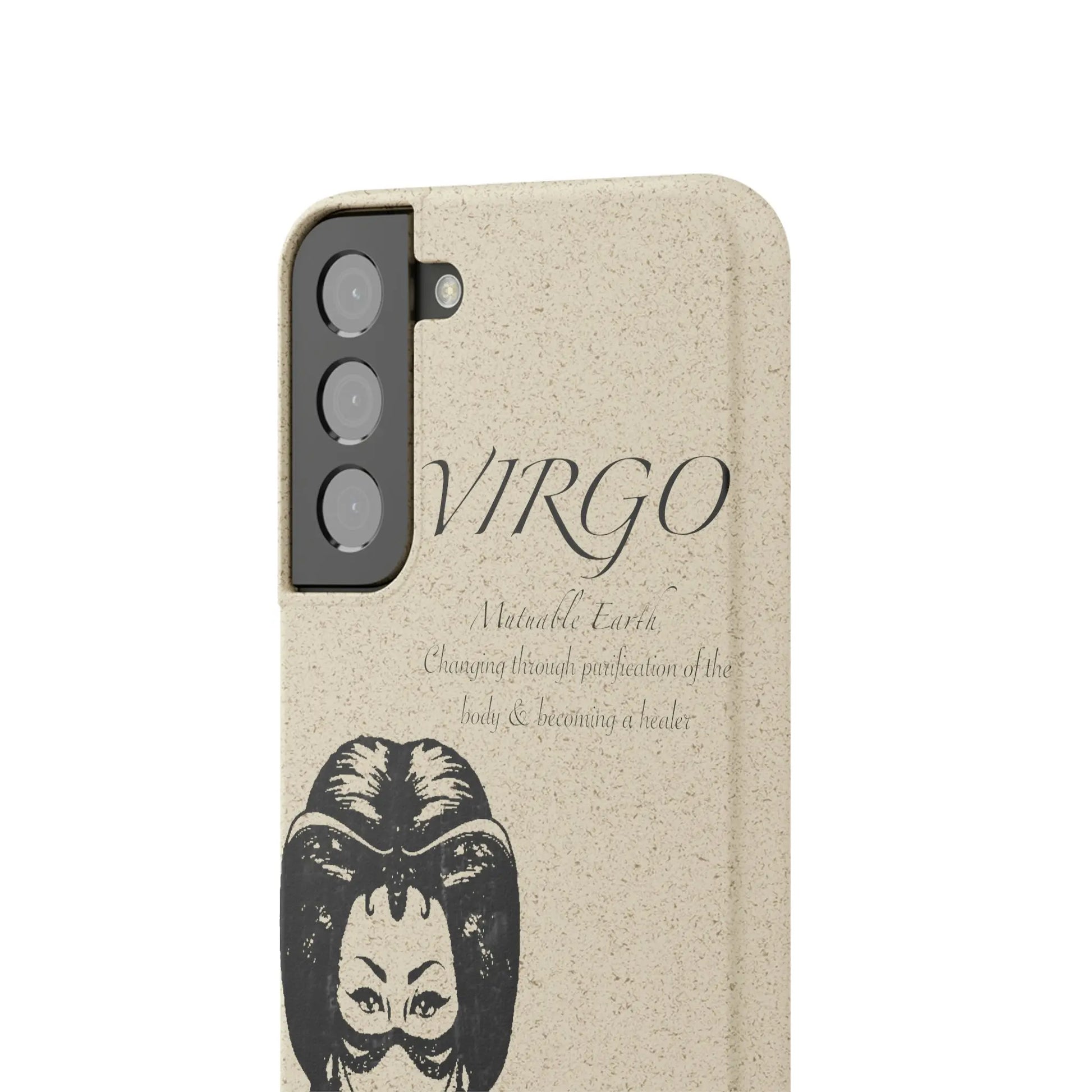 Virgo Zodiac Biodegradable Phone Case Printify