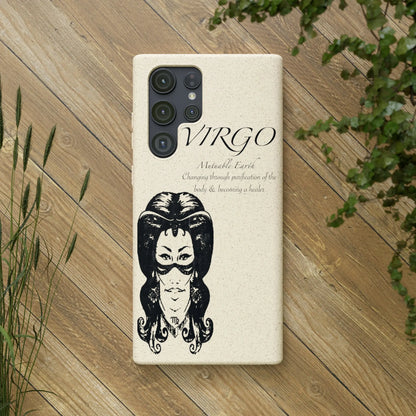 Virgo Zodiac Biodegradable Phone Case Printify