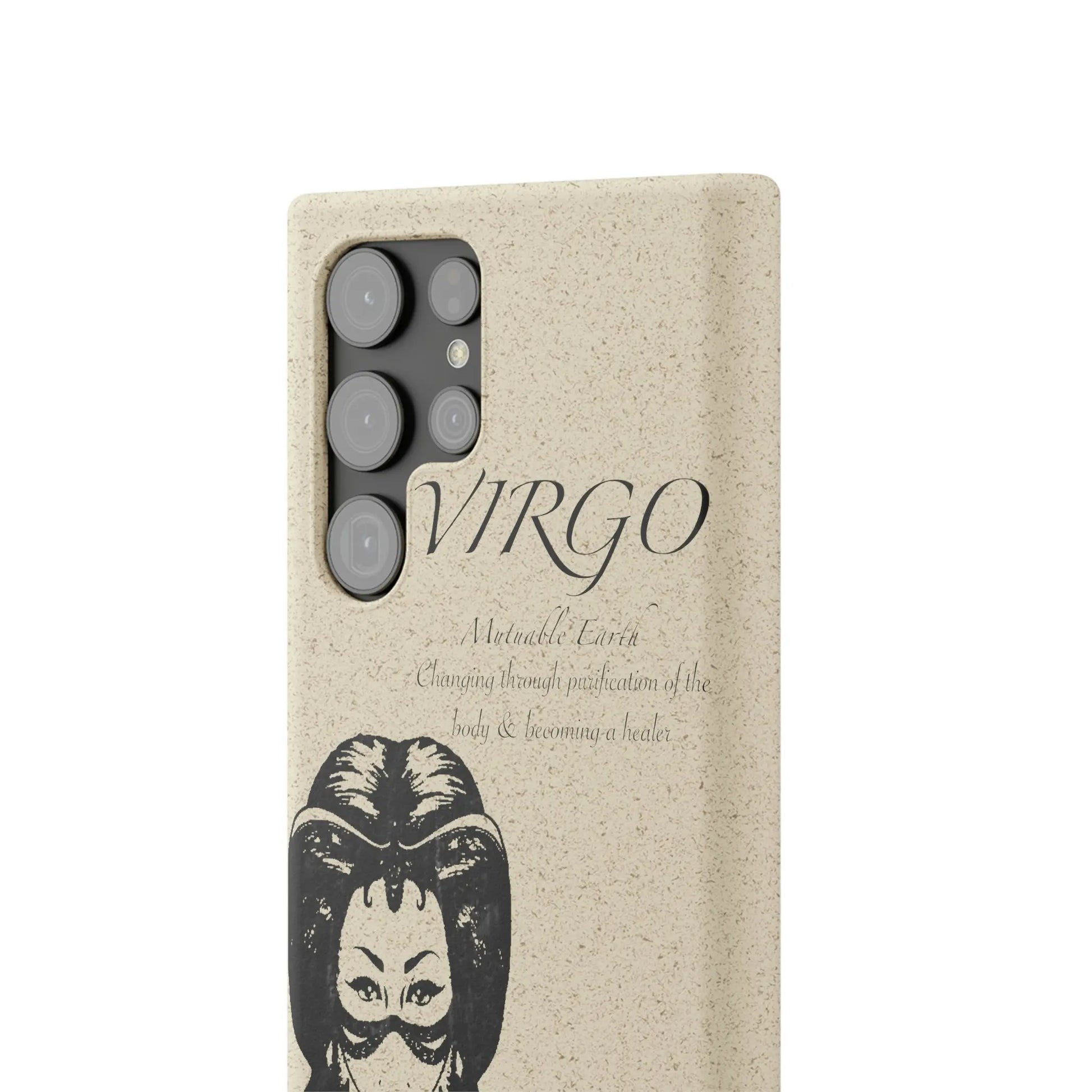 Virgo Zodiac Biodegradable Phone Case Printify