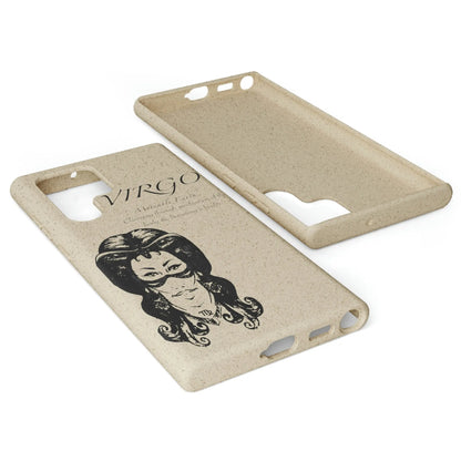 Virgo Zodiac Biodegradable Phone Case Printify