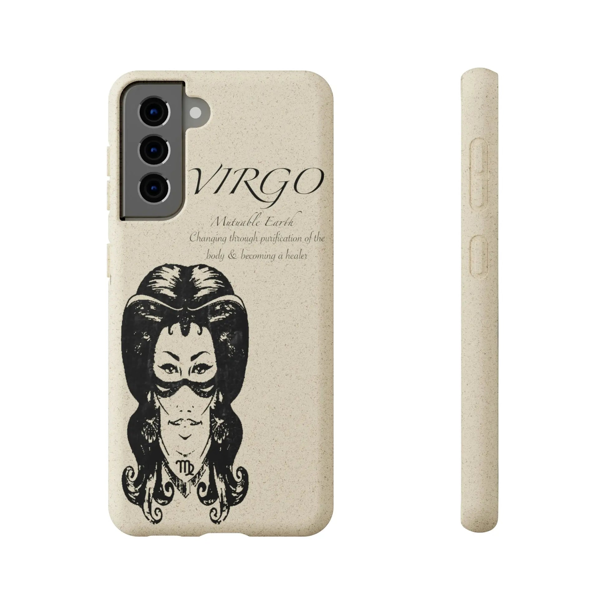 Virgo Zodiac Biodegradable Phone Case Printify