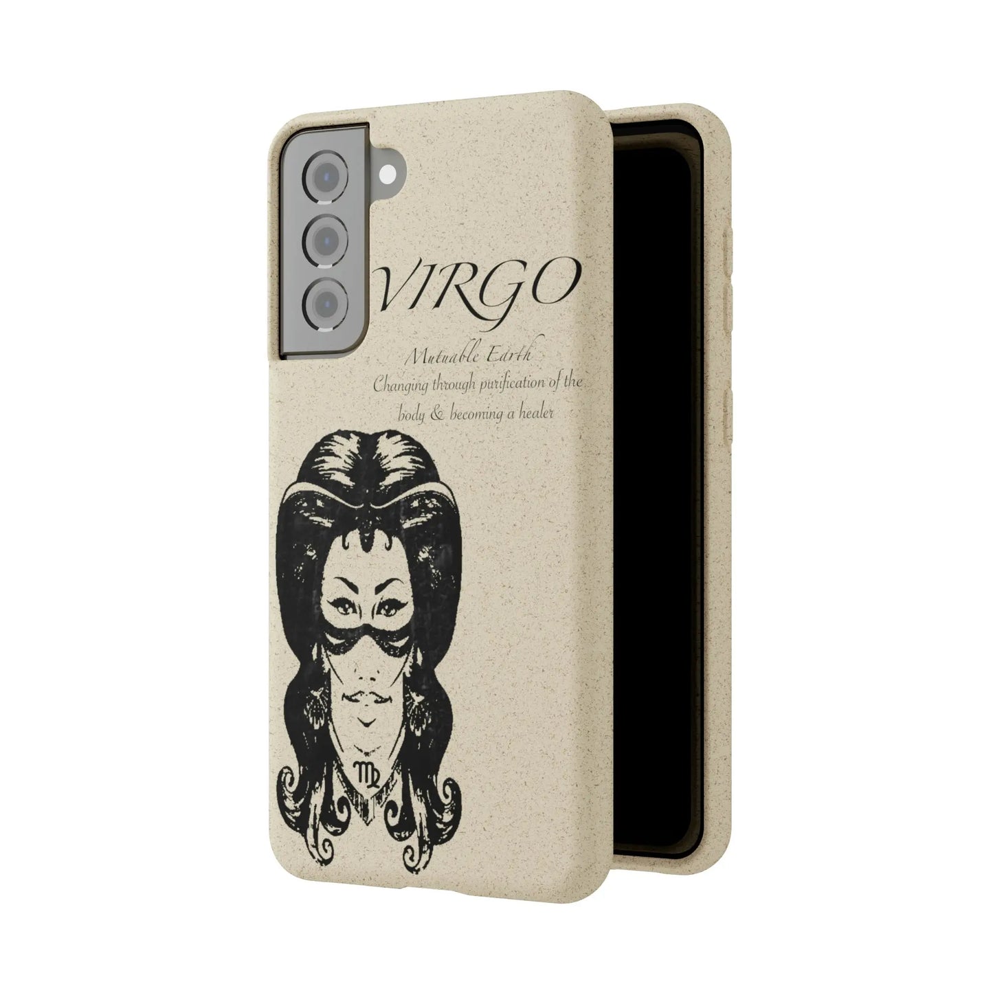 Virgo Zodiac Biodegradable Phone Case Printify