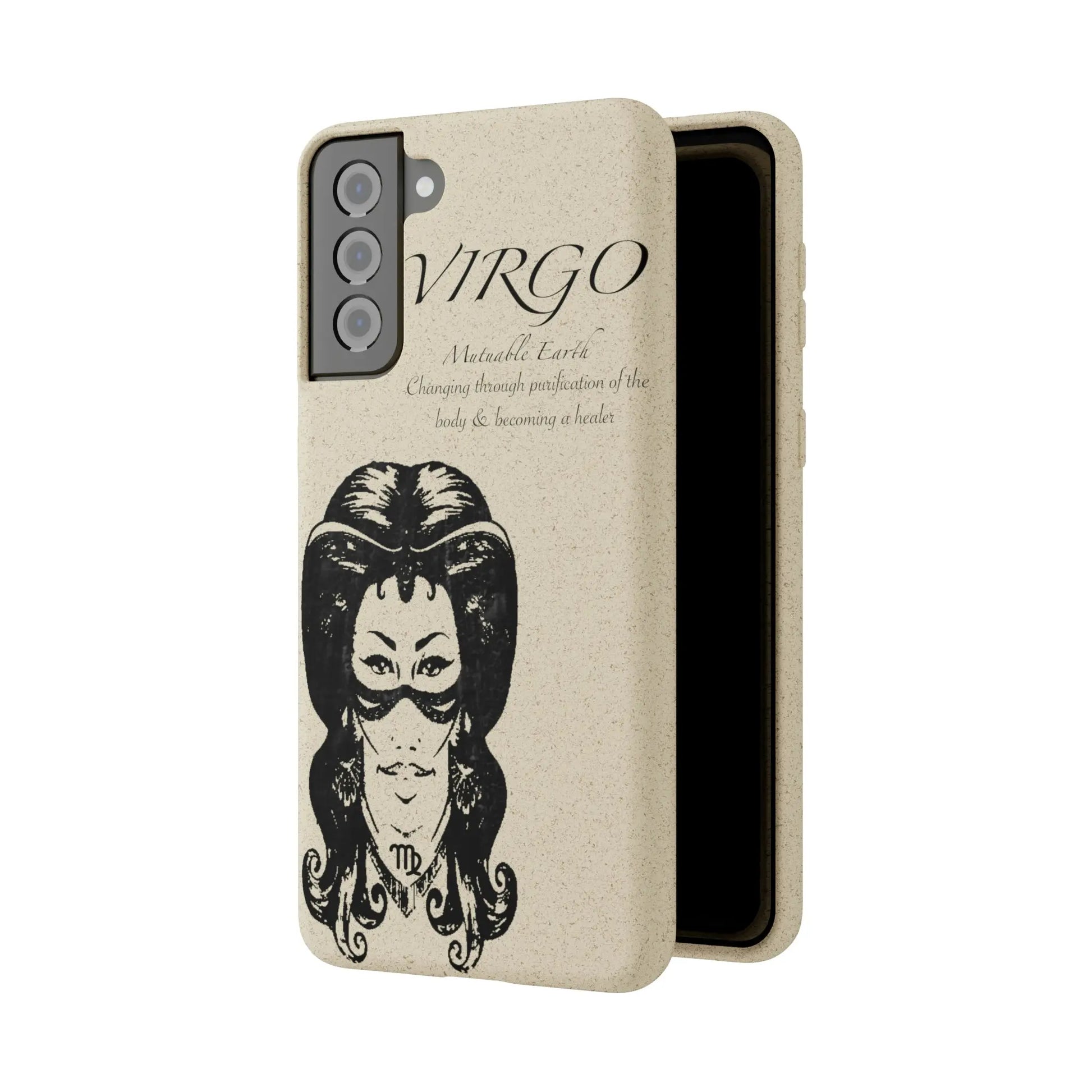 Virgo Zodiac Biodegradable Phone Case Printify