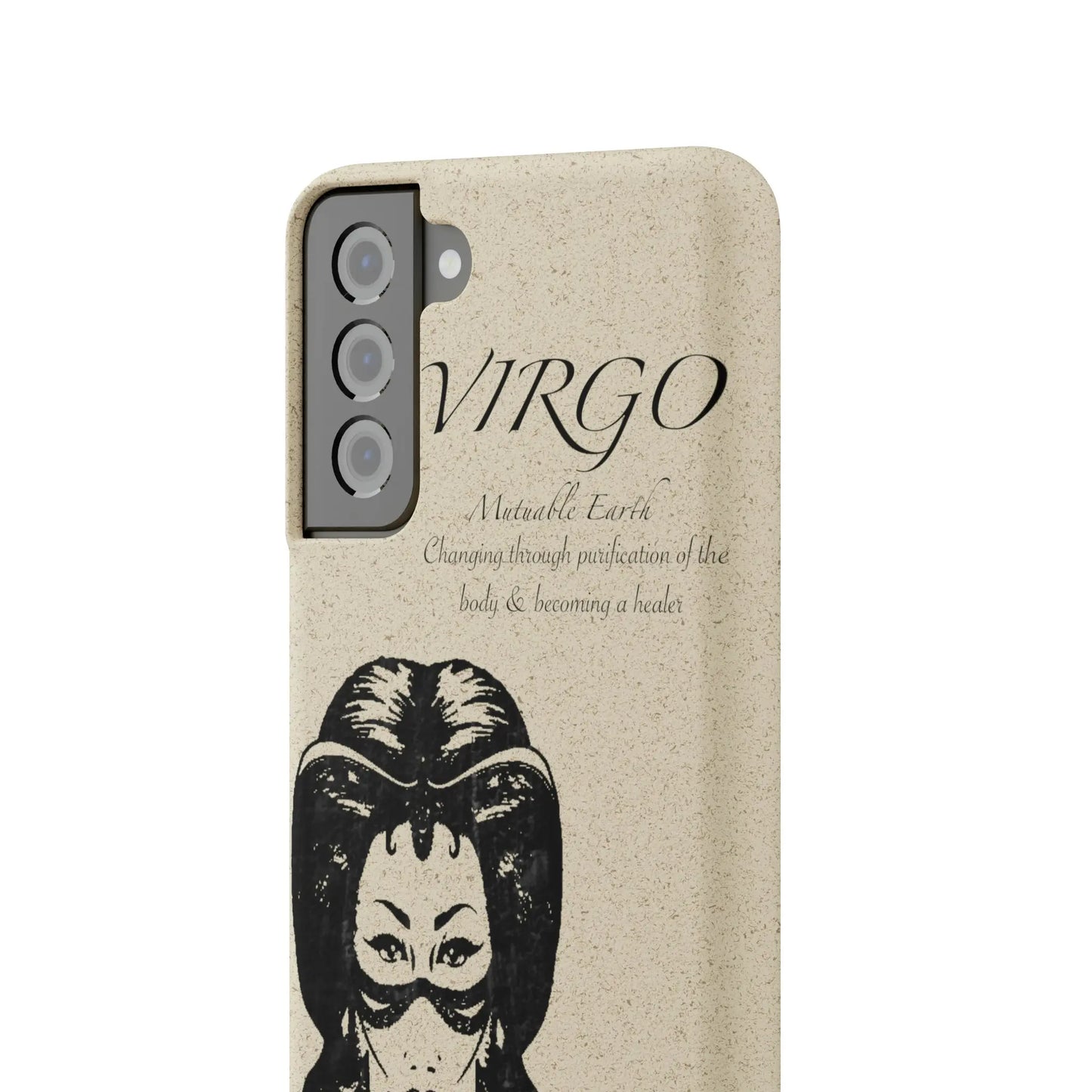 Virgo Zodiac Biodegradable Phone Case Printify