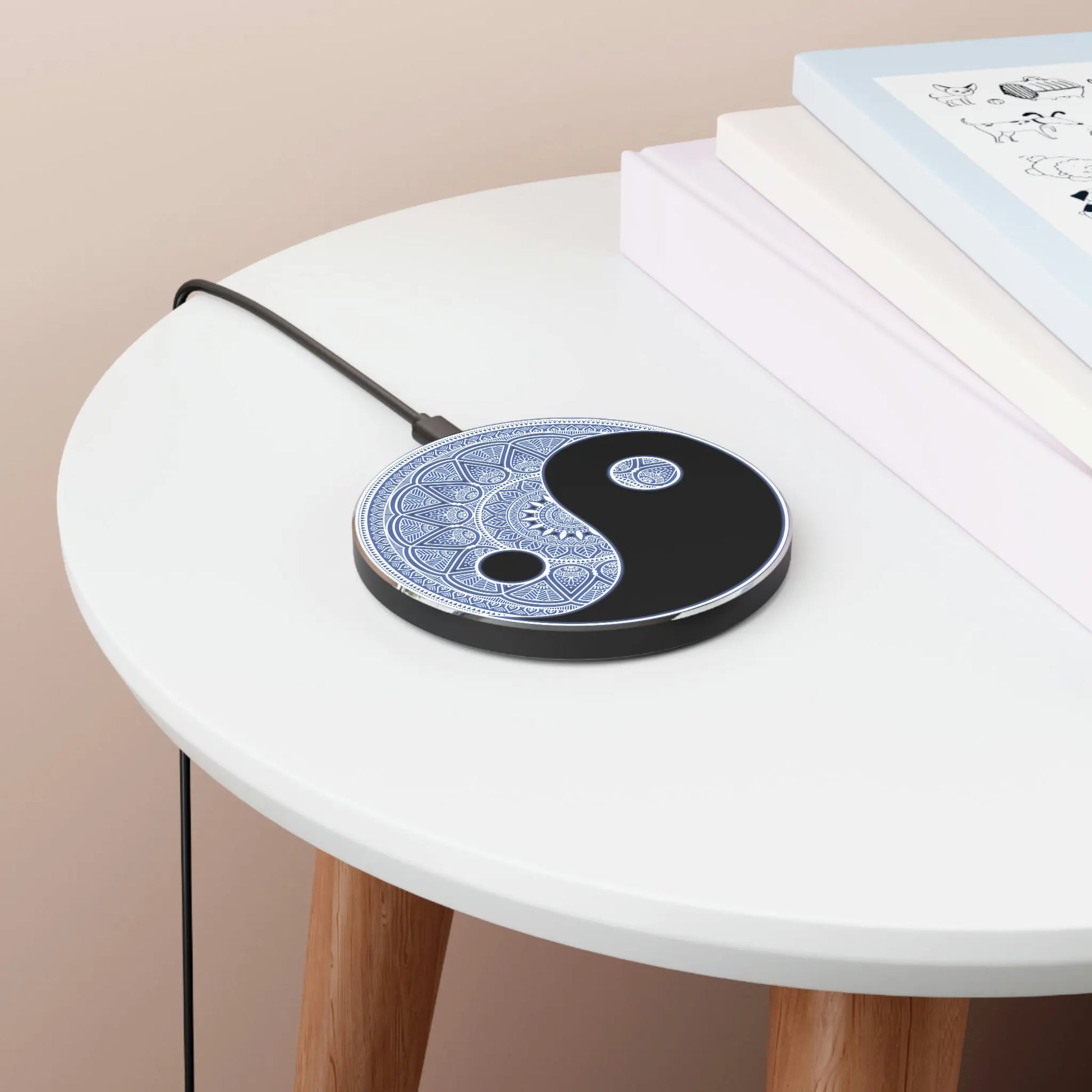 YinYang Wireless Charger Printify