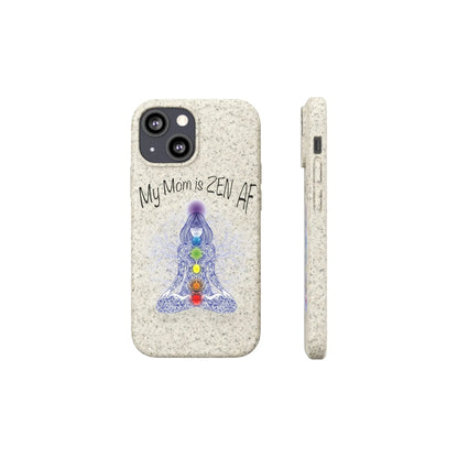 Zen Mom Biodegradable Phone Case Printify