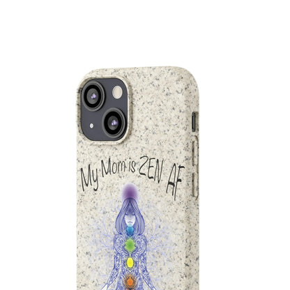 Zen Mom Biodegradable Phone Case Printify