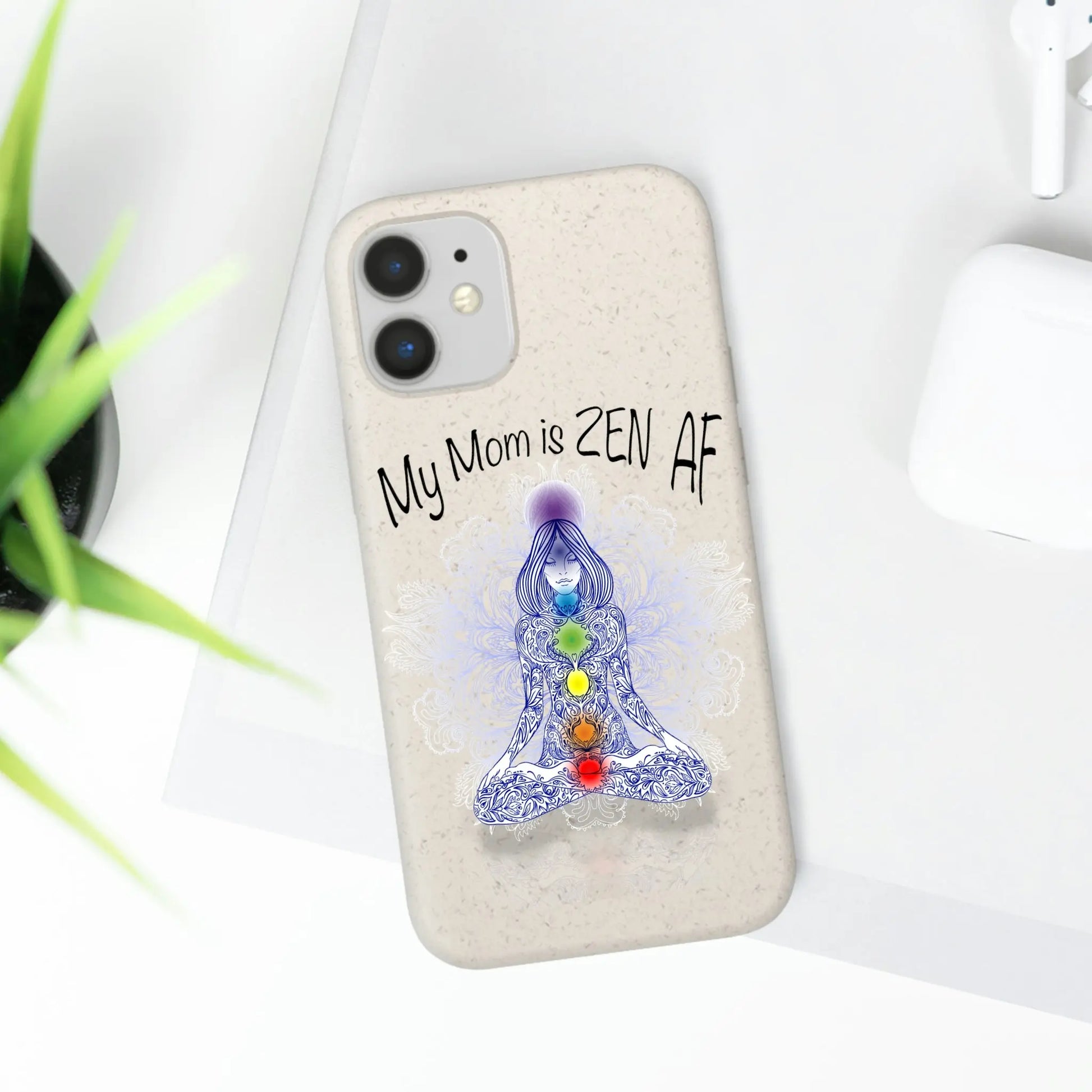 Zen Mom Biodegradable Phone Case Printify