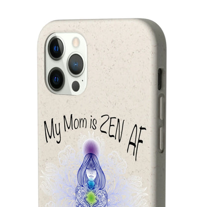 Zen Mom Biodegradable Phone Case Printify